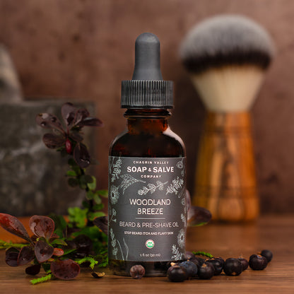 Beard &amp; Pre-Shave Oil: Woodland Breeze Scent