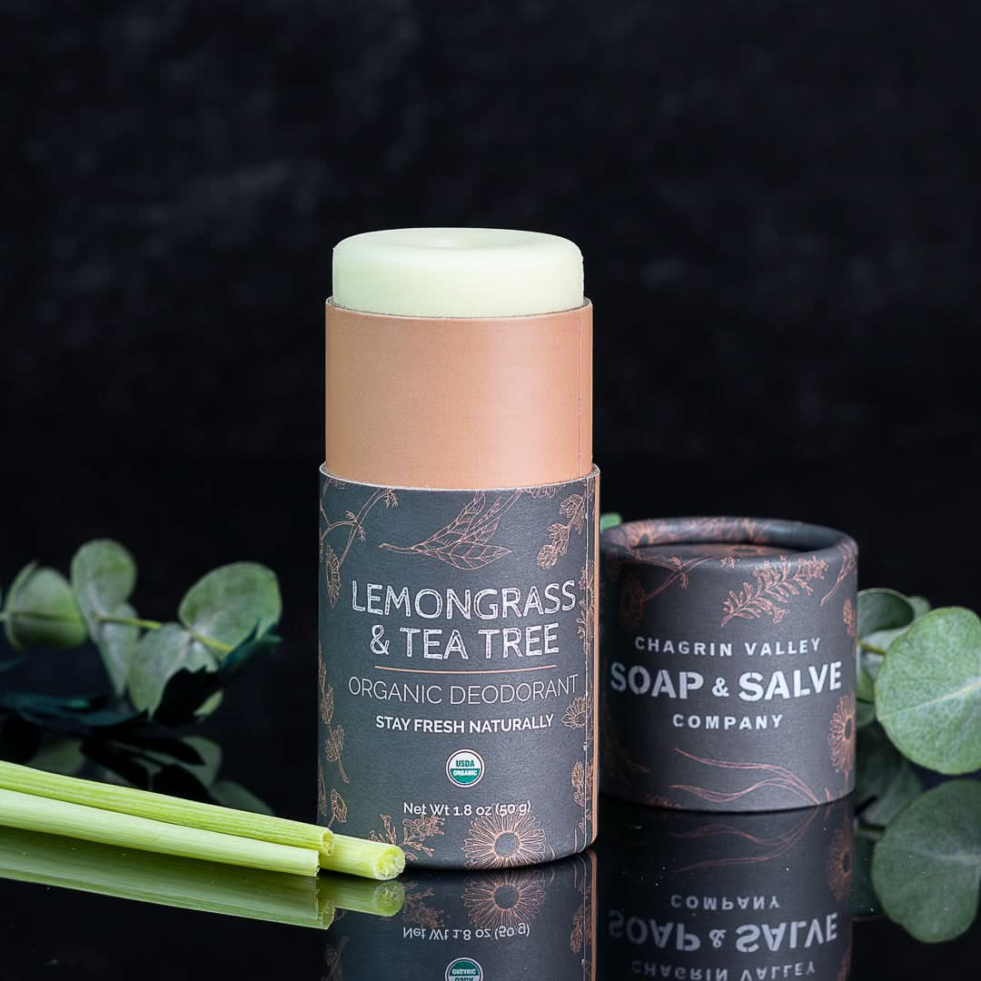 Chagrin Valley Soap &amp; Salve Deodorant Net Wt 1.8 oz (50 g) Deodorant: Stick Lemongrass Tea Tree