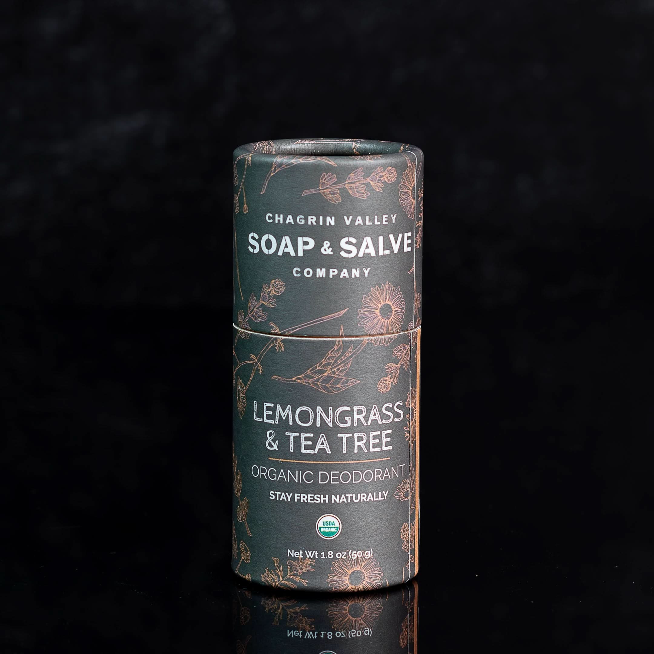 Chagrin Valley Soap &amp; Salve Deodorant Net Wt 1.8 oz (50 g) Deodorant: Stick Lemongrass Tea Tree