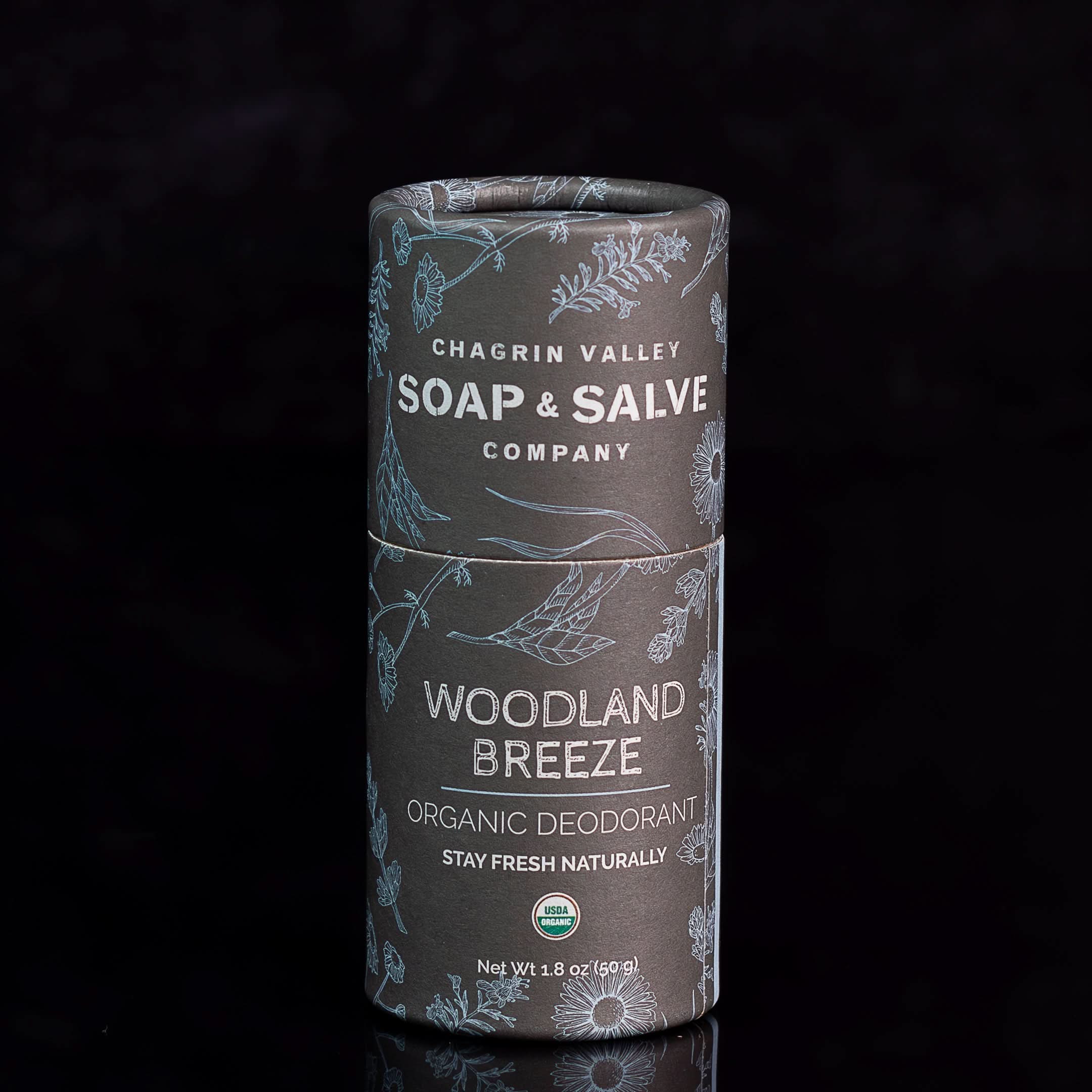 Chagrin Valley Soap &amp; Salve Deodorant Net Wt 1.8 oz (50 g) Deodorant: Stick Woodland Breeze