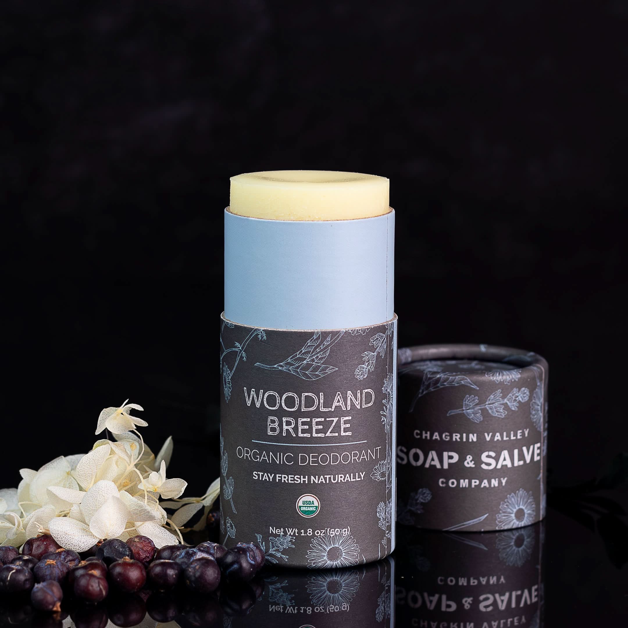 Chagrin Valley Soap &amp; Salve Deodorant Net Wt 1.8 oz (50 g) Deodorant: Stick Woodland Breeze