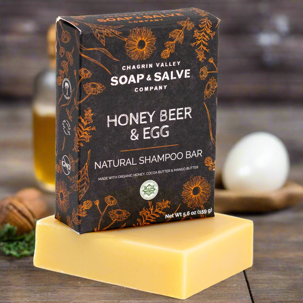 Shampoo Bar: Honey Beer &amp; Egg