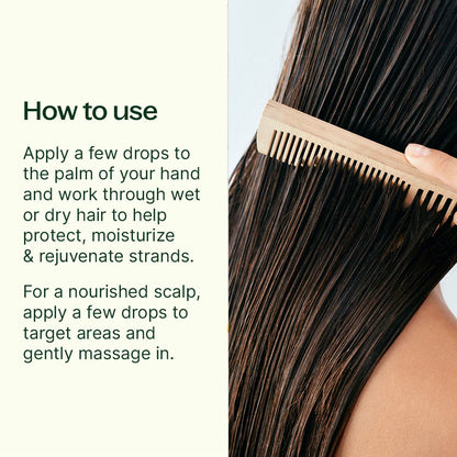 Hair Therapy Moisturize &amp; Protect Hair Oil (Organic Argan Oil)