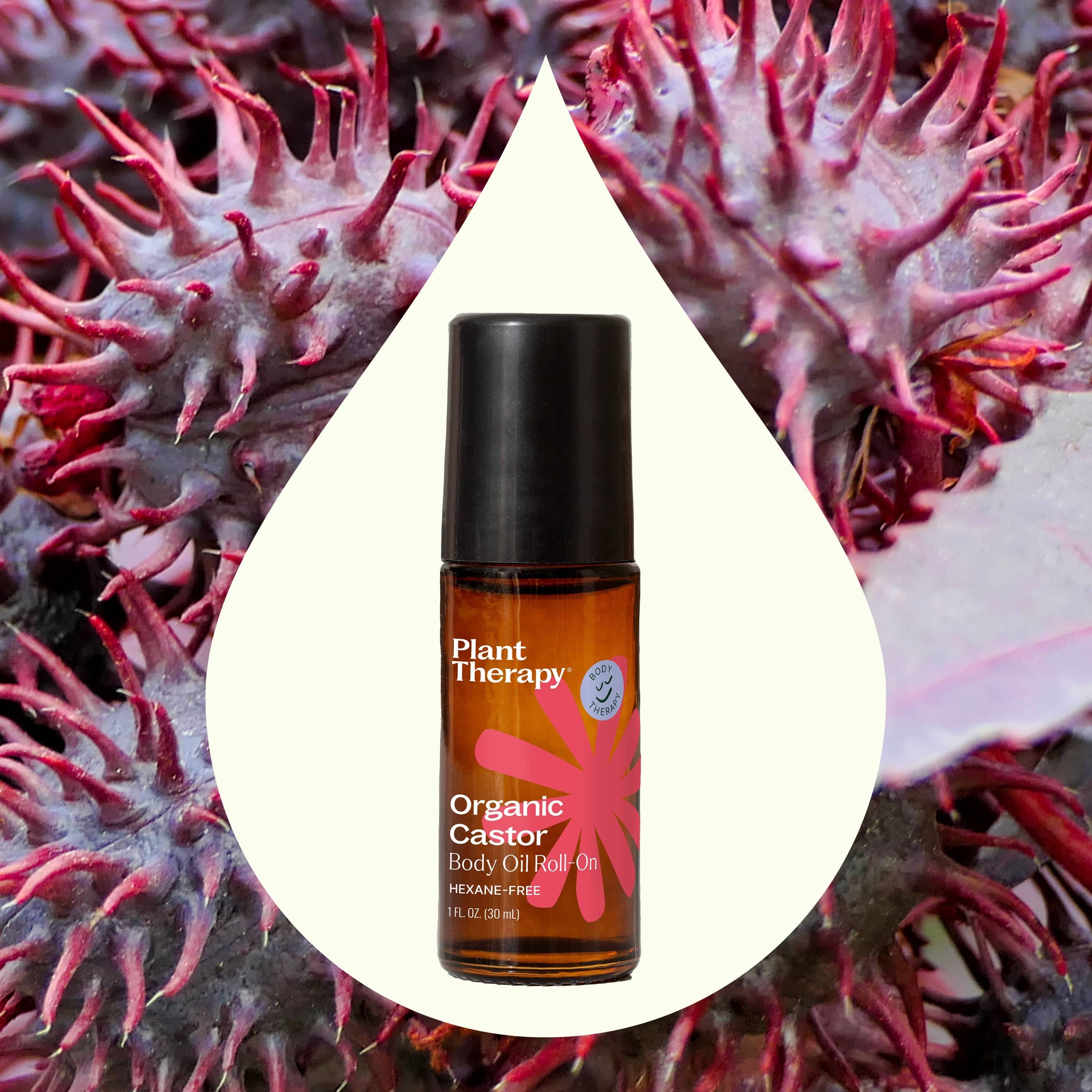Plant Therapy Body Care 30 mL Organic Castor Body Oil Roll-On