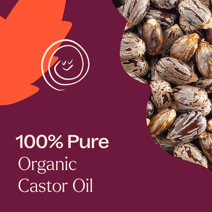 Organic Castor Body Oil Roll-On - My American Goods