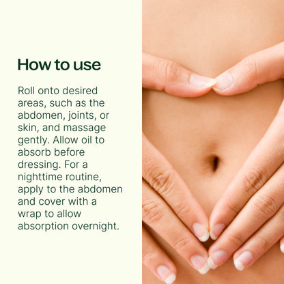 Organic Castor Body Oil Roll-On - My American Goods