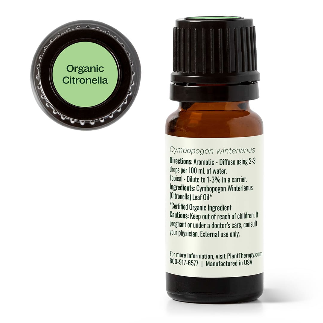 Organic Citronella Essential Oil