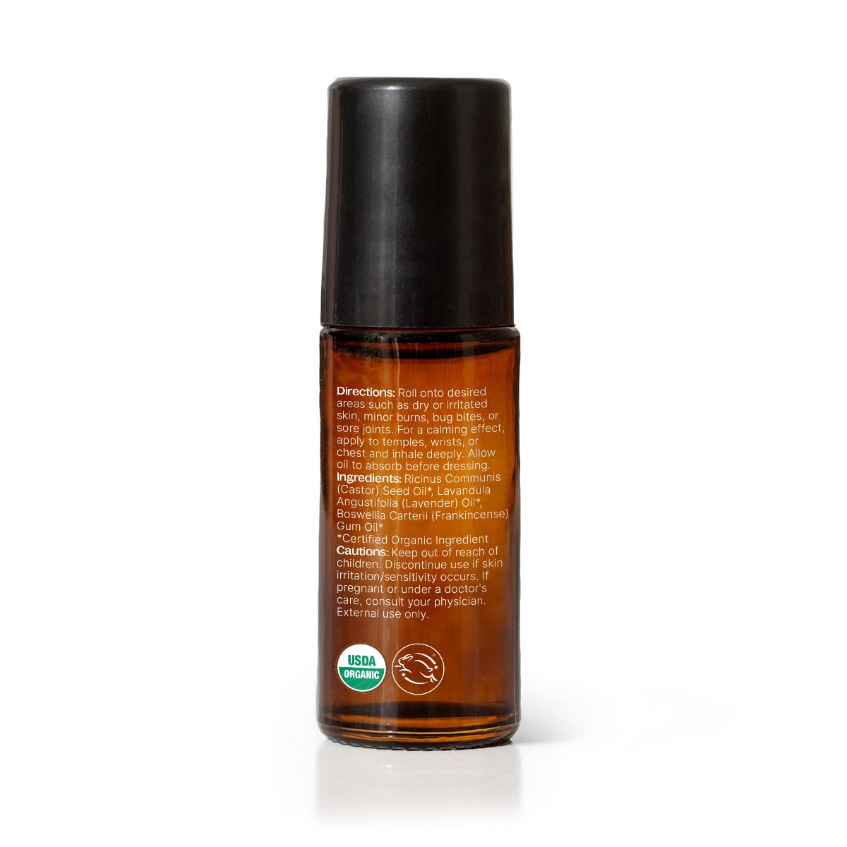 Plant Therapy Body Care 30 ml Organic Lavender &amp; Frankincense Castor Body Oil Roll-On 30 mL