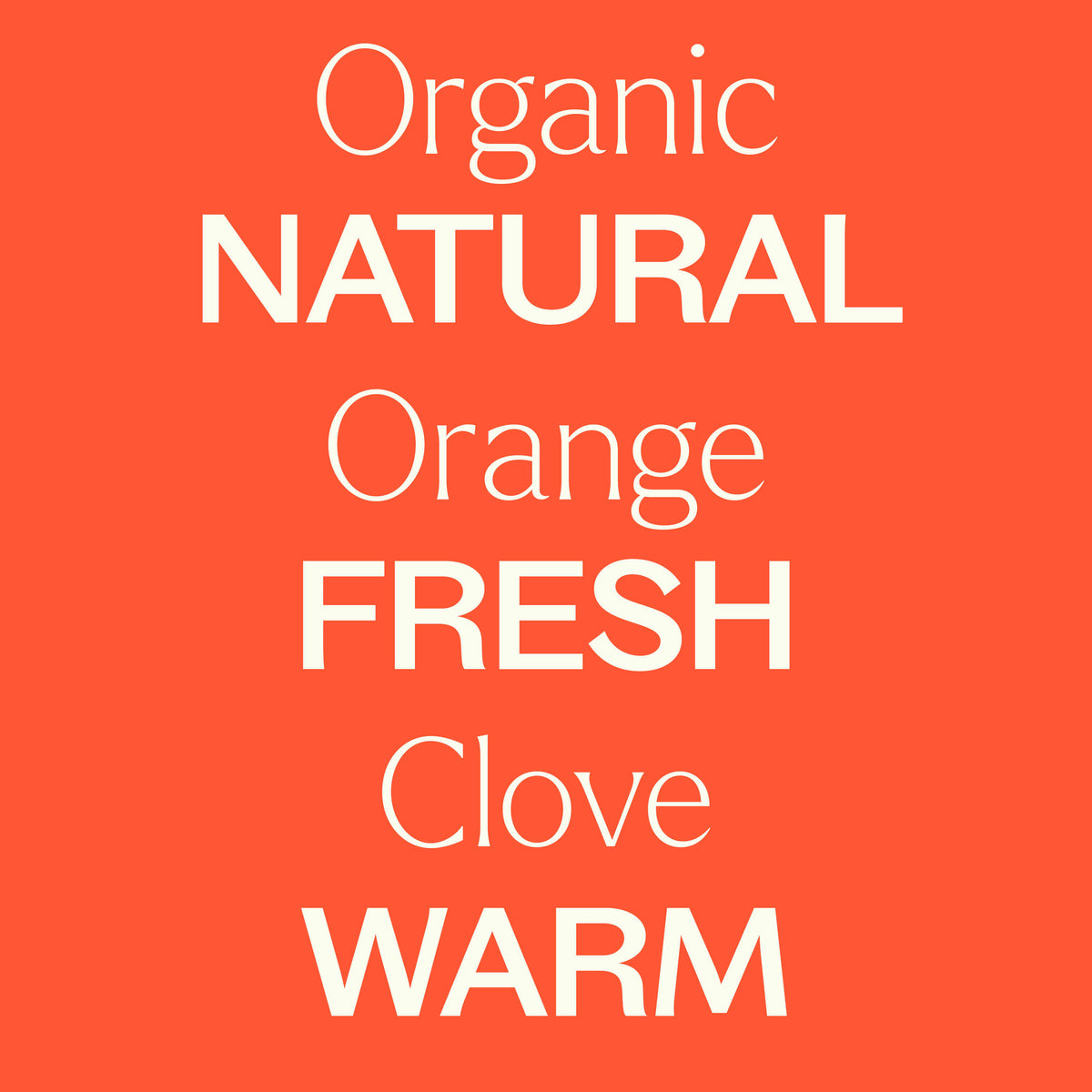 Organic Orange Clove Essential Oil Blend