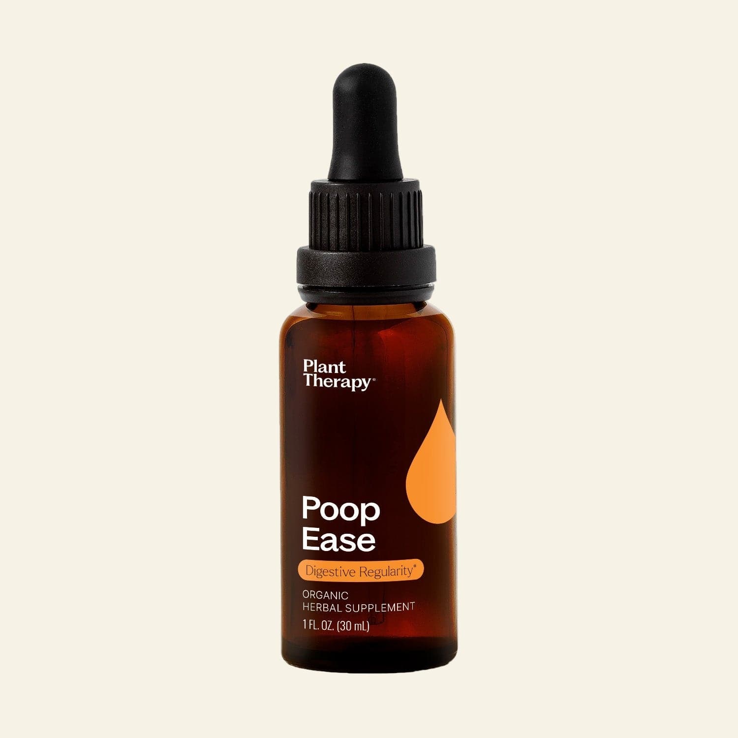 Plant Therapy Supplement 30 mL PoopEase Organic Herbal Supplement