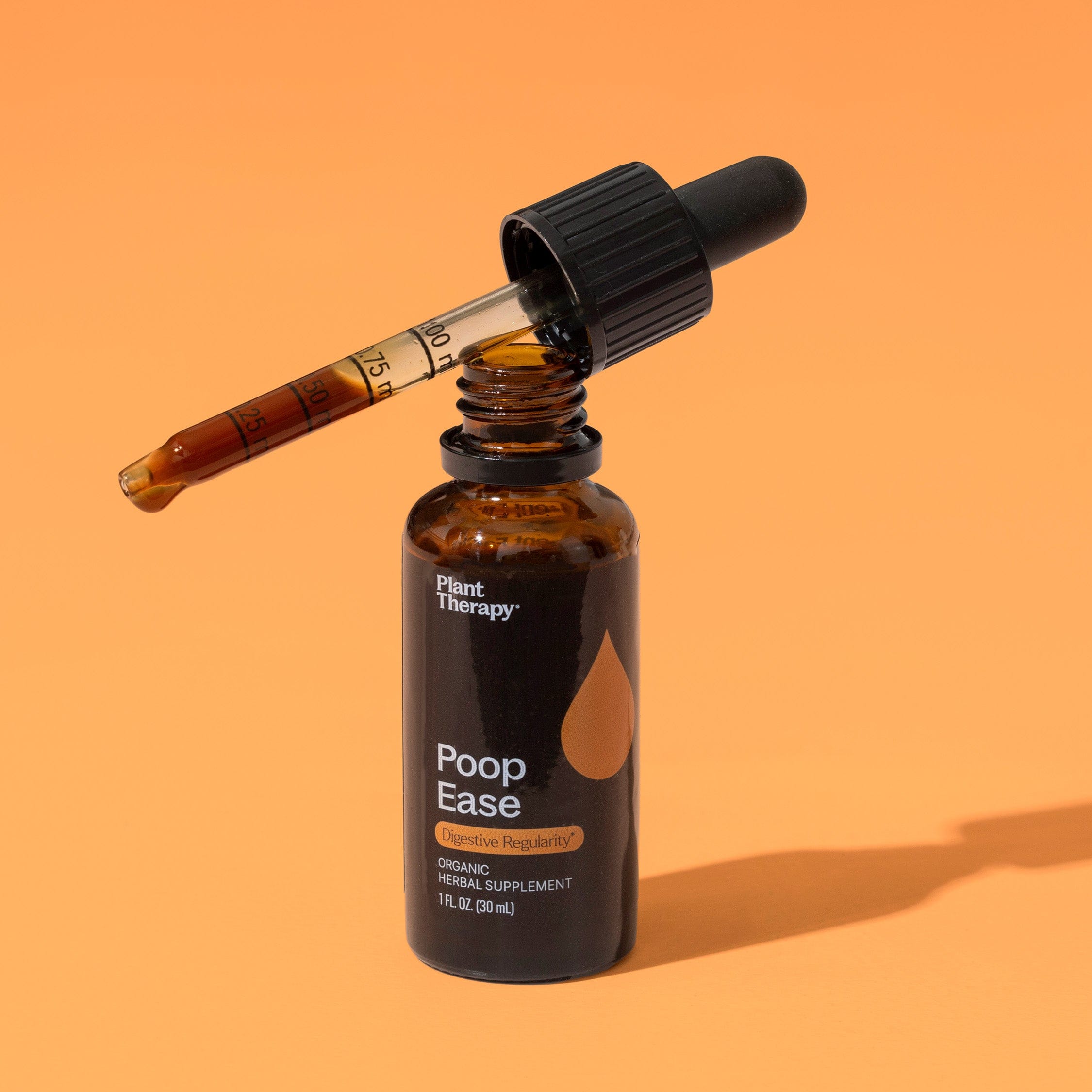 Plant Therapy Supplement 30 mL PoopEase Organic Herbal Supplement