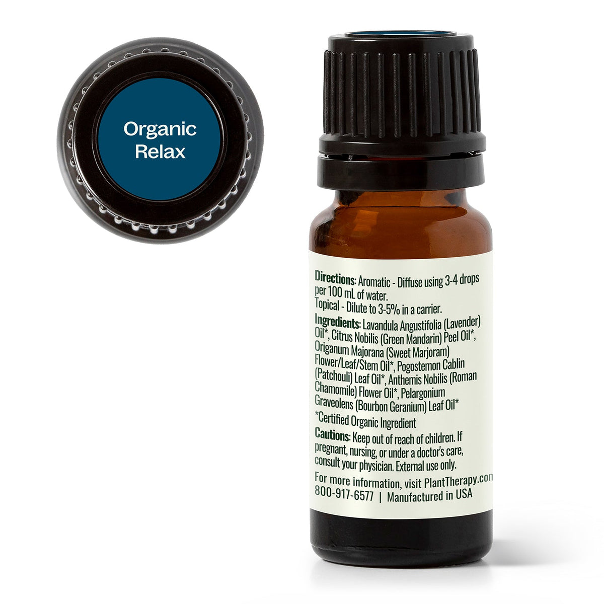 Organic Relax Essential Oil Blend