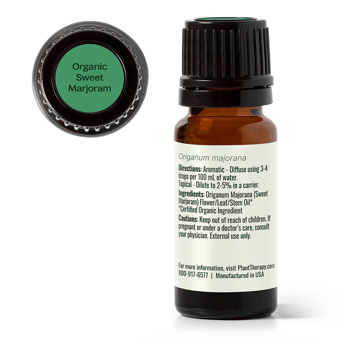 Organic Sweet Marjoram Essential Oil