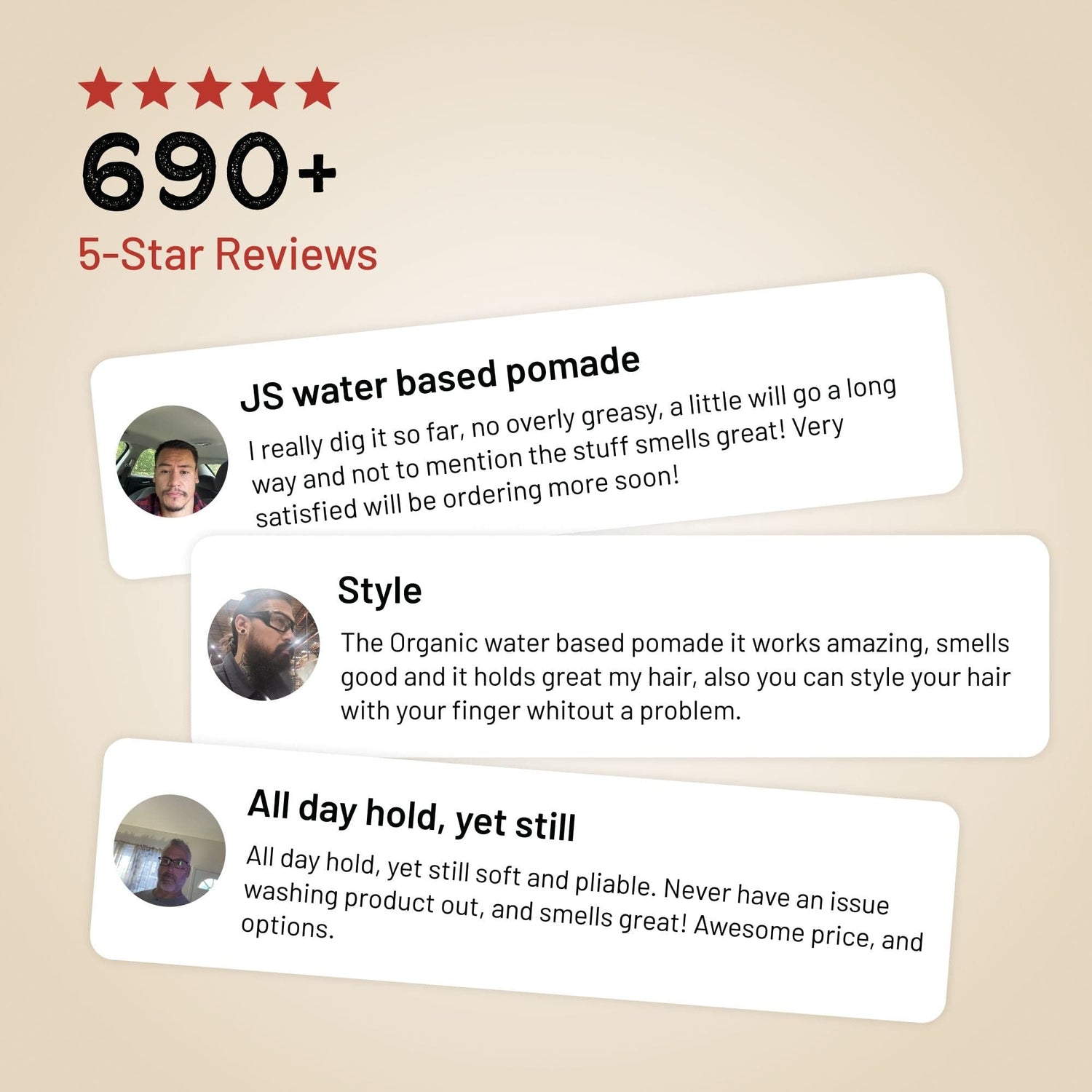 Johnny Slicks Pomade Organic Water Based Pomade