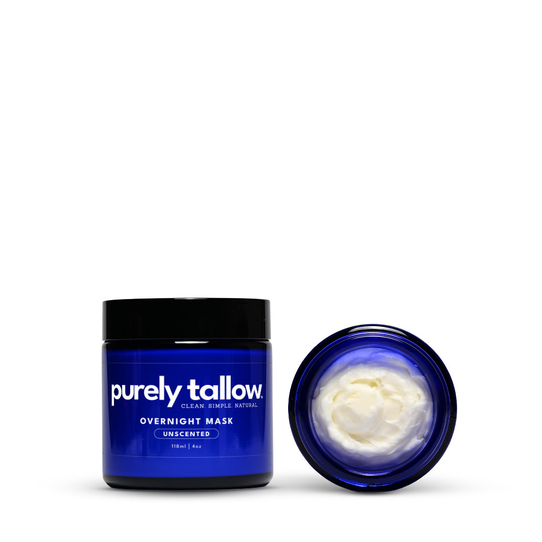 Blue jar of &