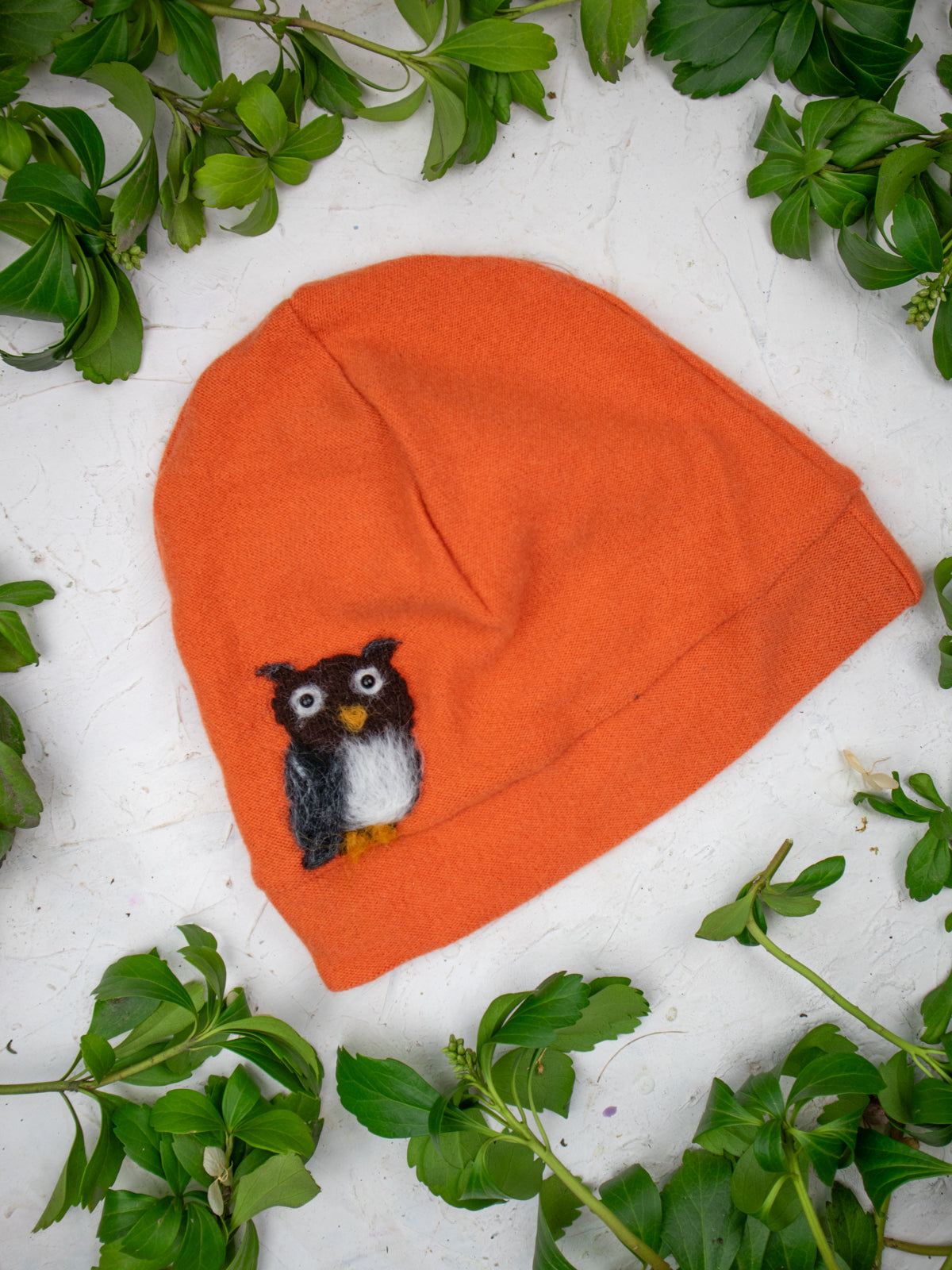 Owl Cashmere Hat - Child - My American Goods