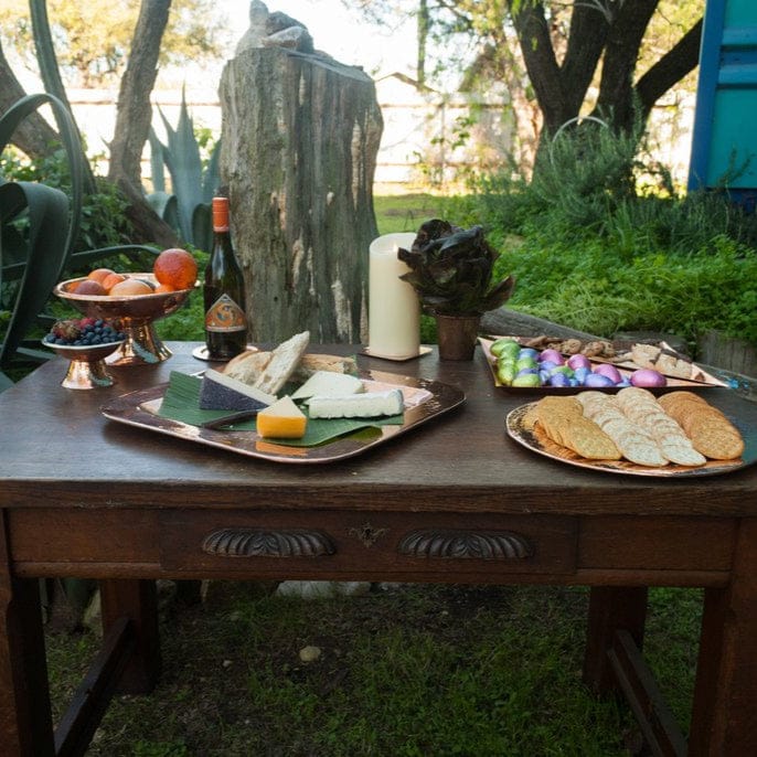 Copper Thessaly Round Platter