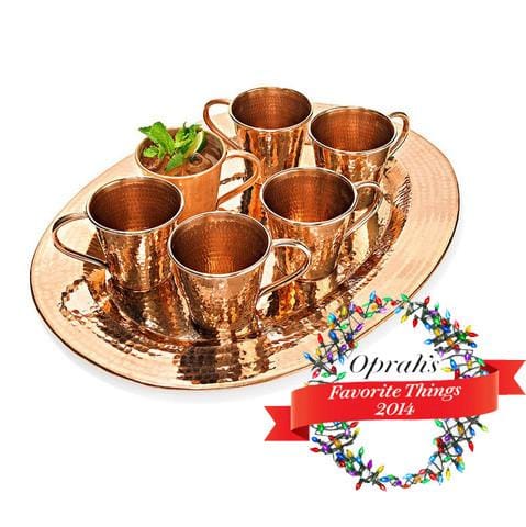 Copper Thessaly Oval Platter