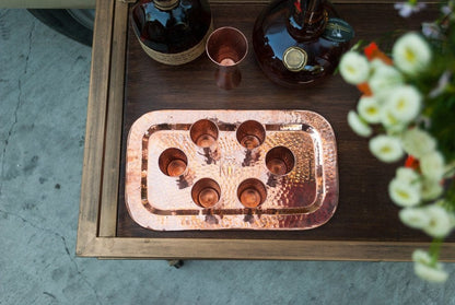 Sertodo Plates &amp; Platters Copper Charolita Tray