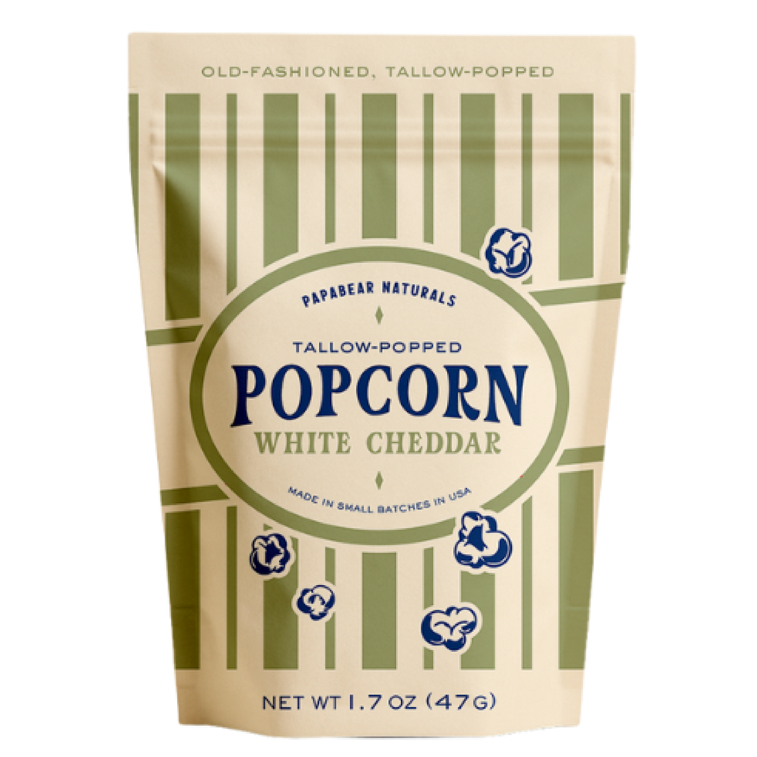 Tallow-Popped Popcorn (8 Pack)
