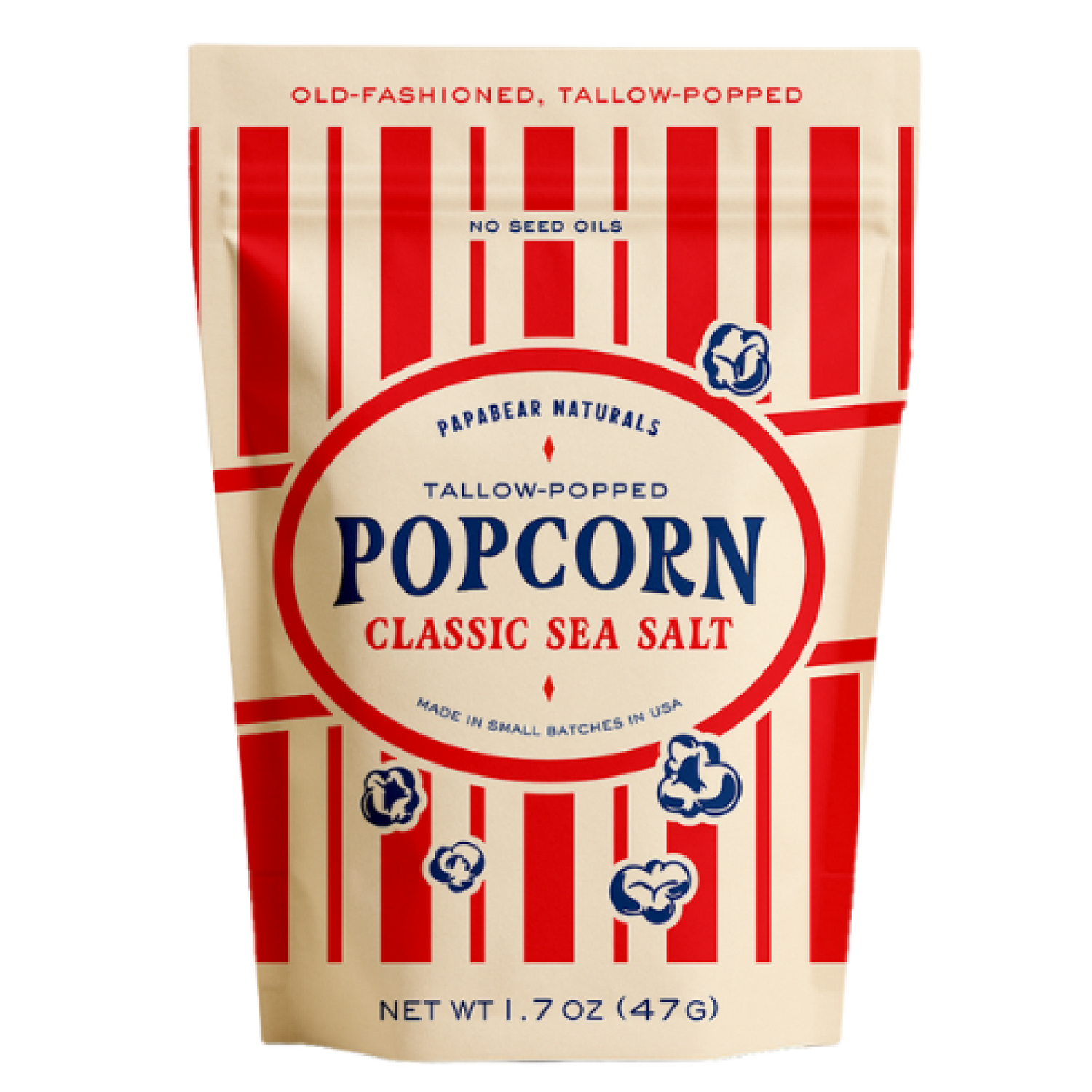 Tallow-Popped Popcorn (8 Pack)