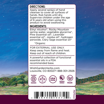Hand Purifier with Pine, Sage &amp; Lavender