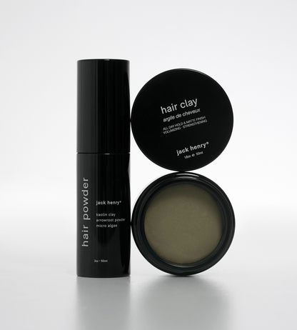 JACK HENRY Clay + Powder Duo