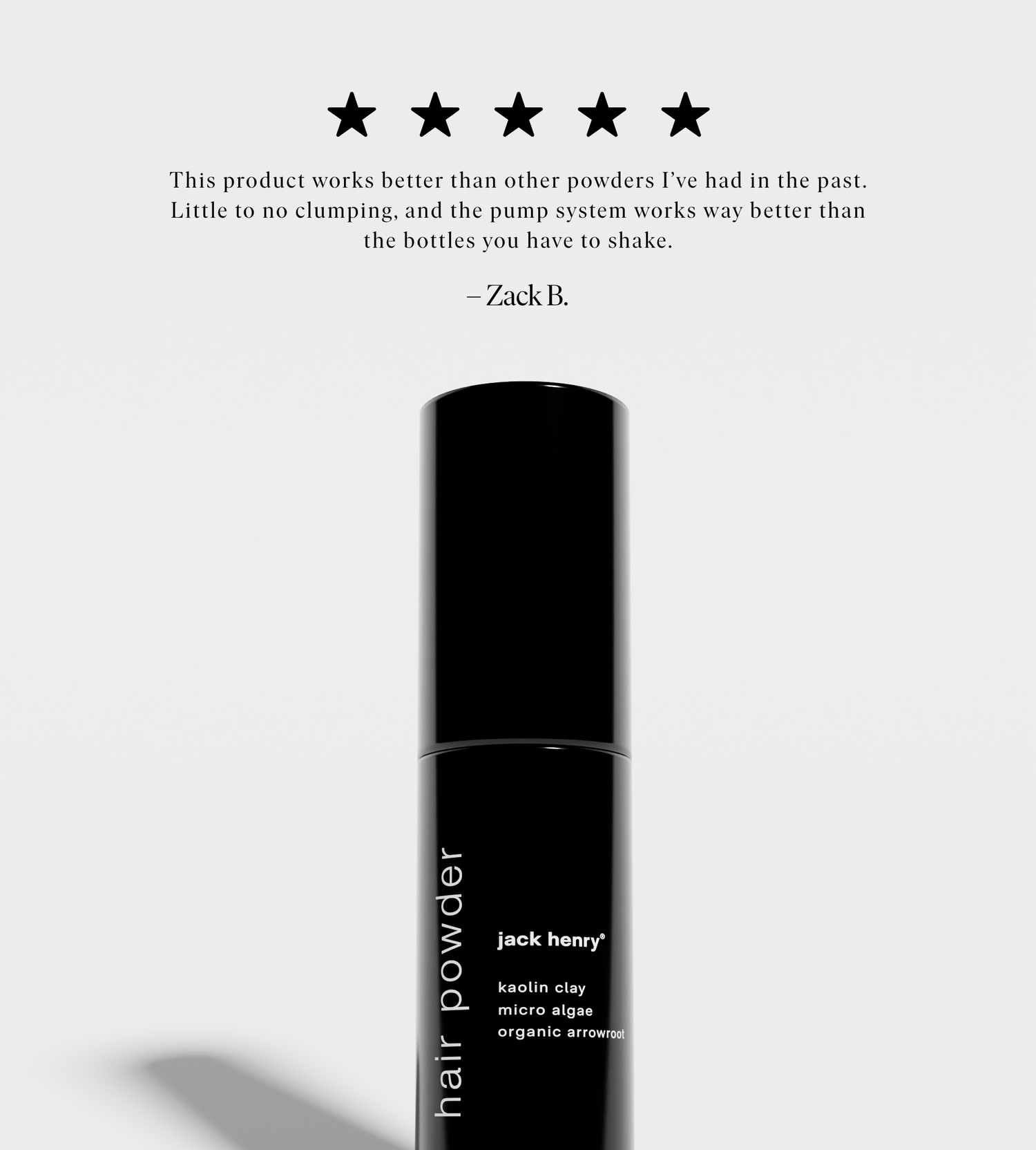 JACK HENRY HAIR Hair Powder