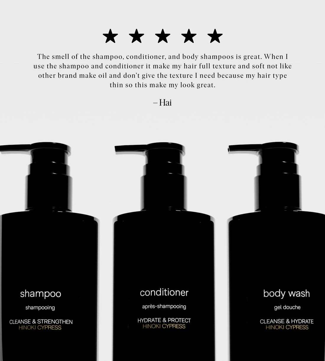 JACK HENRY Shower Trio Set