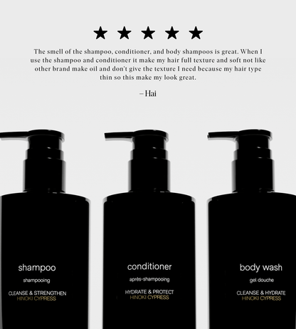 JACK HENRY Shower Trio Set