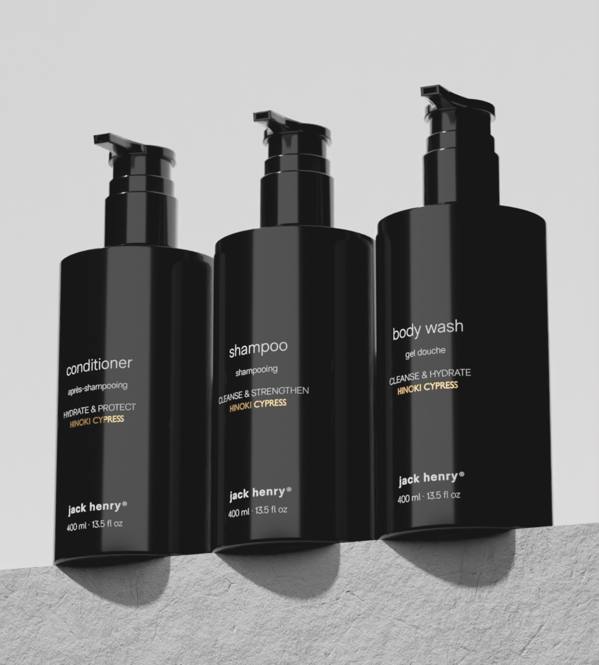 JACK HENRY Shower Trio Set