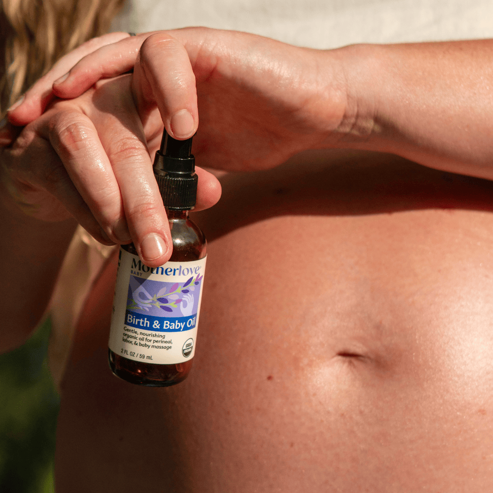 Motherlove Herbal Company Baby 2 oz Birth &amp; Baby Oil