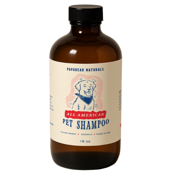 PapaBear Naturals Papabear All American Pet Shampoo - 16 oz