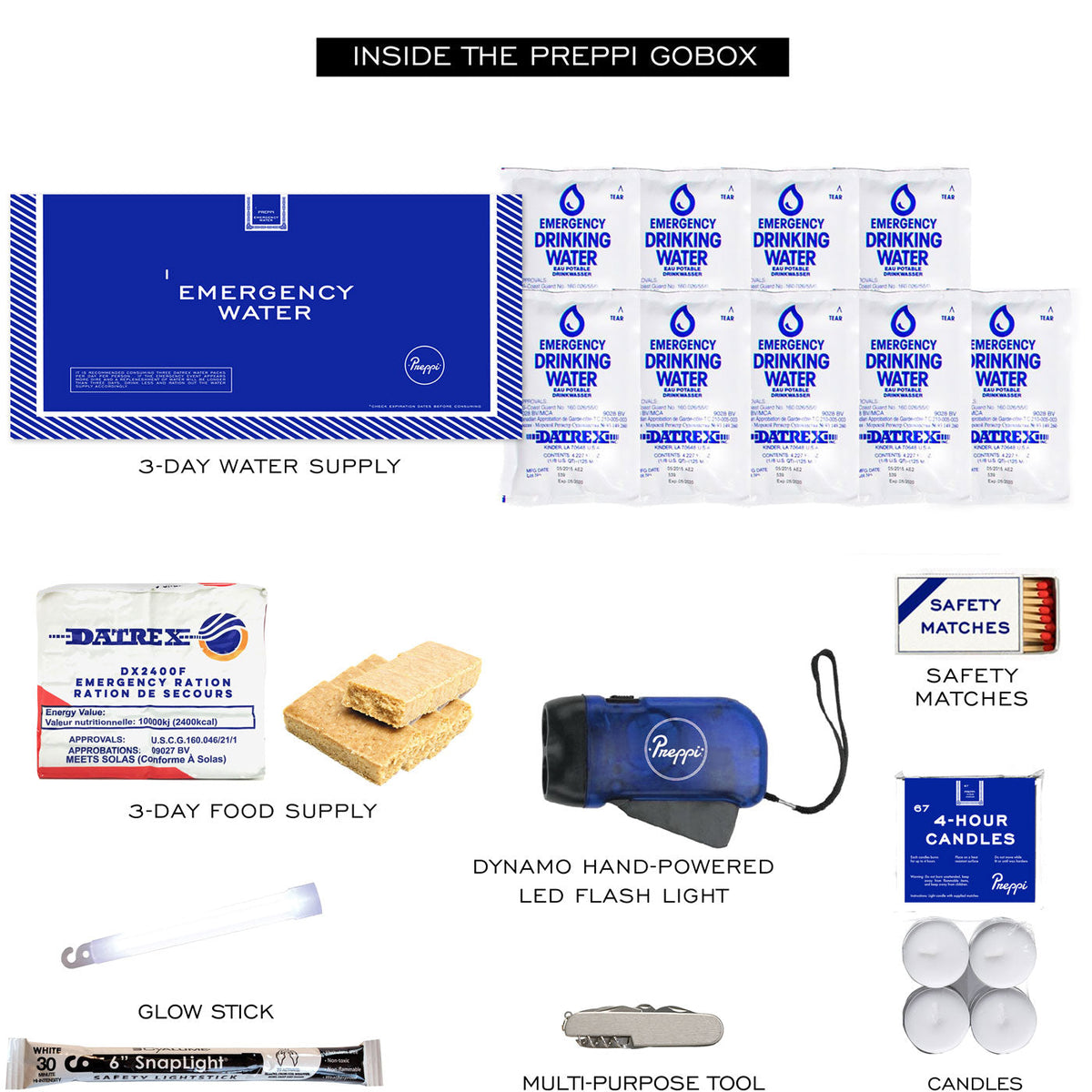 Preppi | GoBox | 3-Day Kit