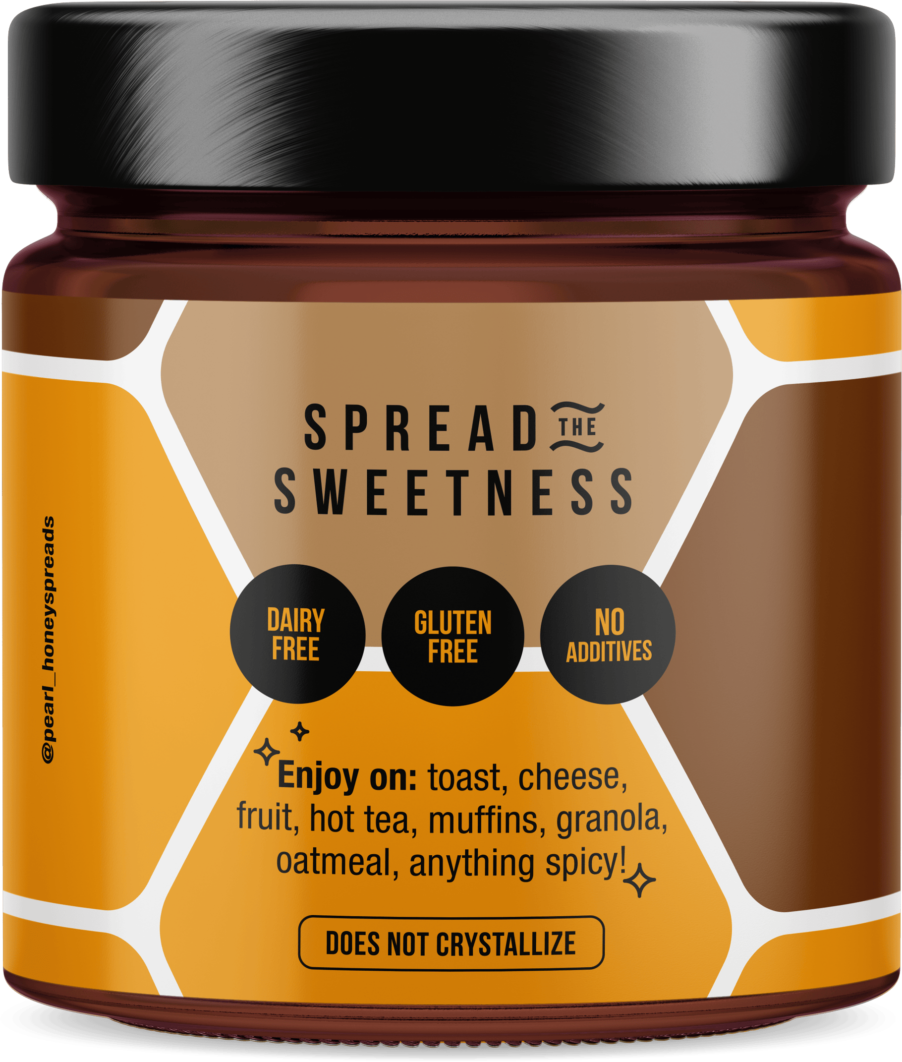 Pearl Honey Spreads Cacao creamed honey