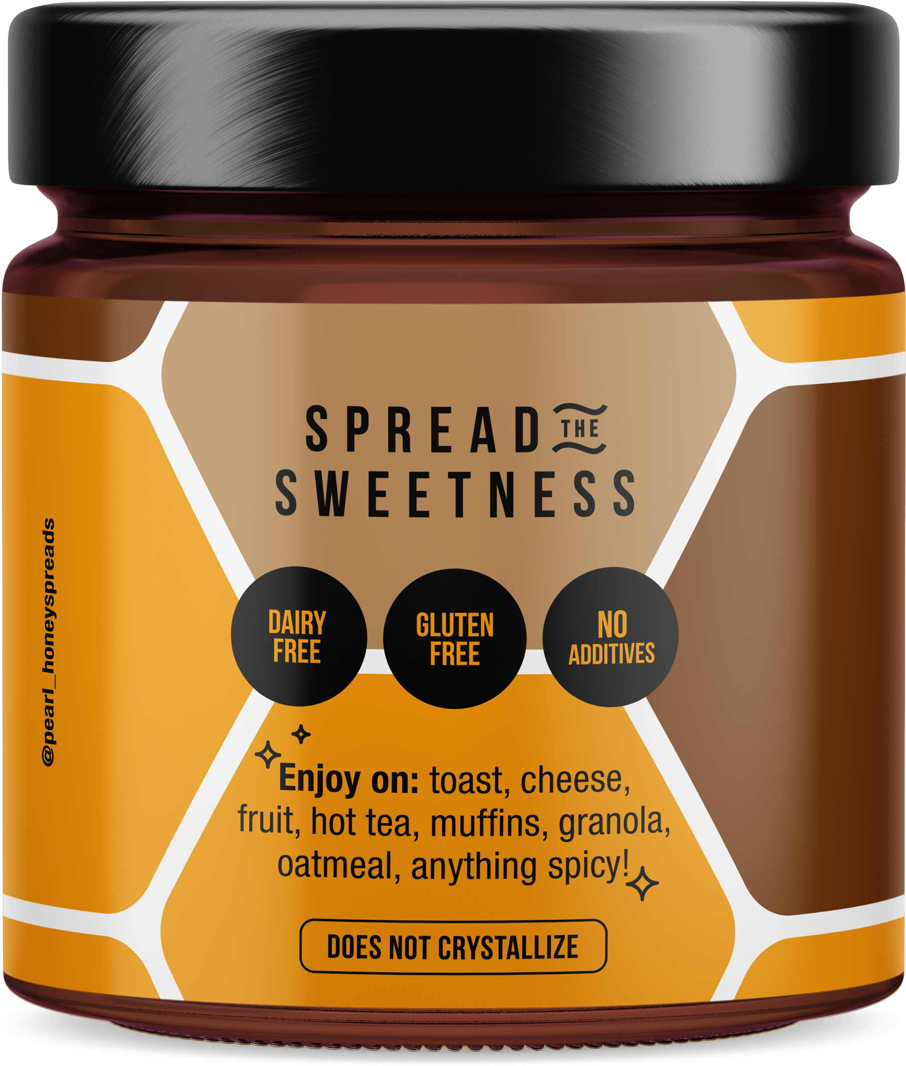 Cacao creamed honey - My American Goods