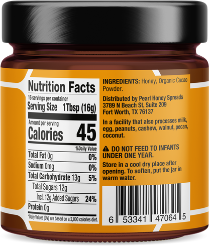 Cacao creamed honey - My American Goods