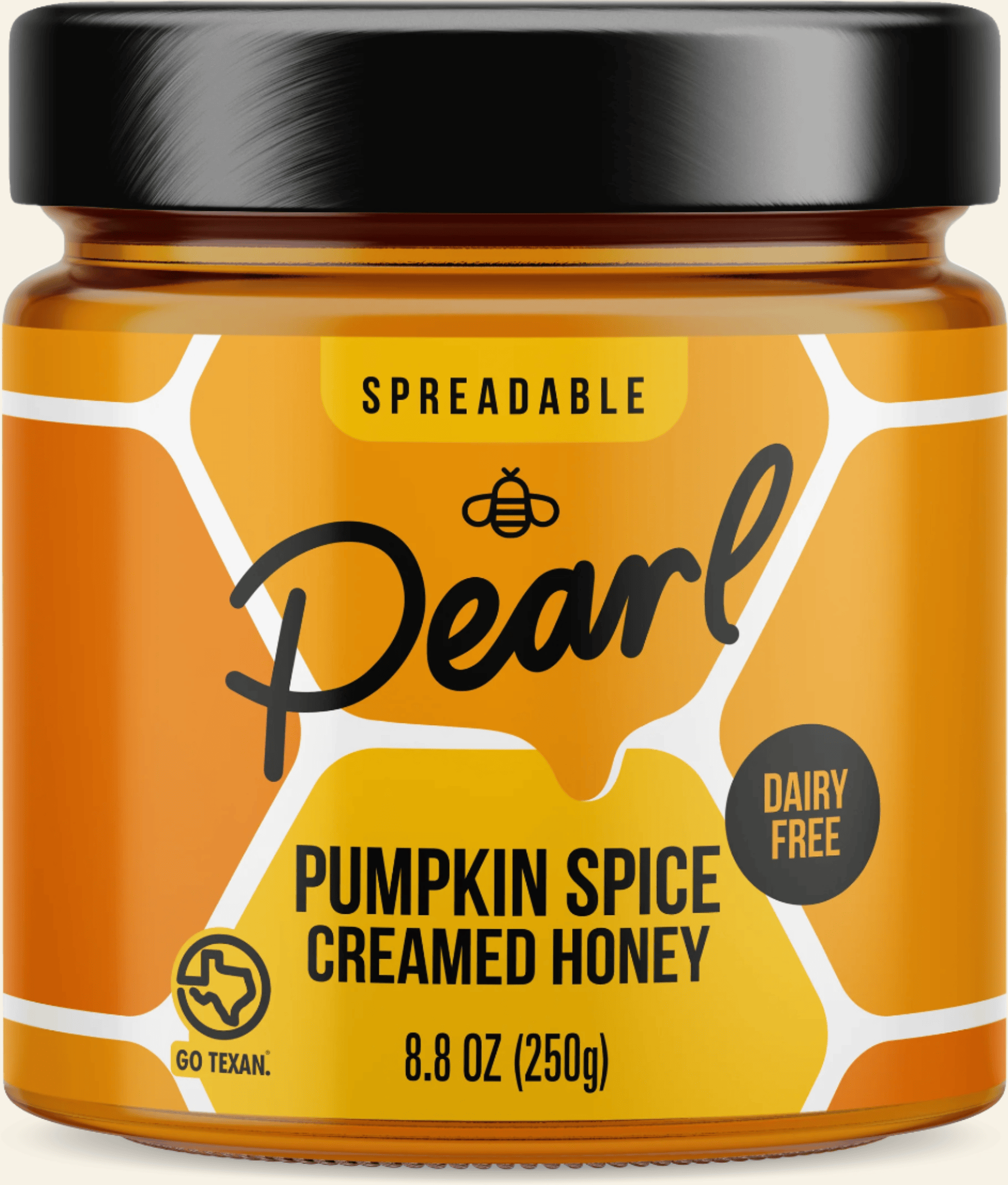 Pearl Honey Spreads Pumpkin spice creamed honey
