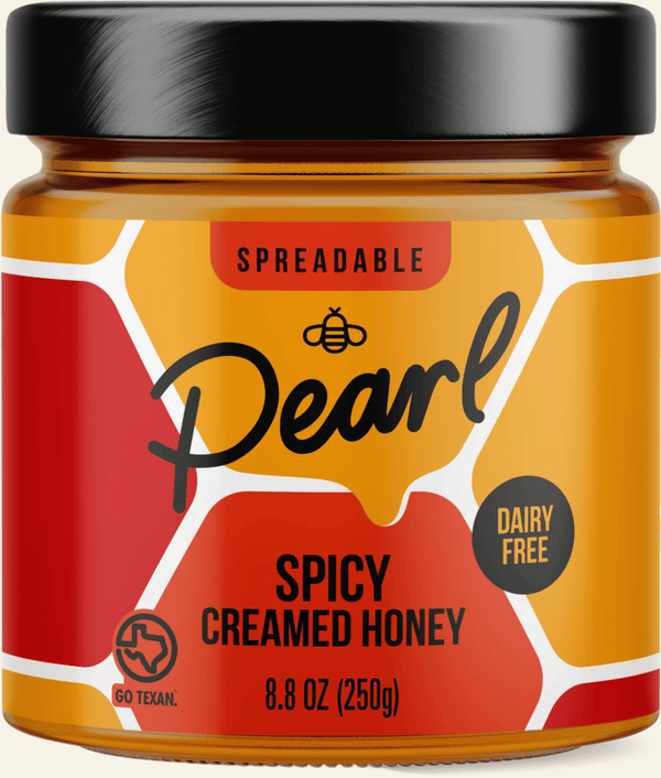 Pearl Honey Spreads Spicy creamed honey