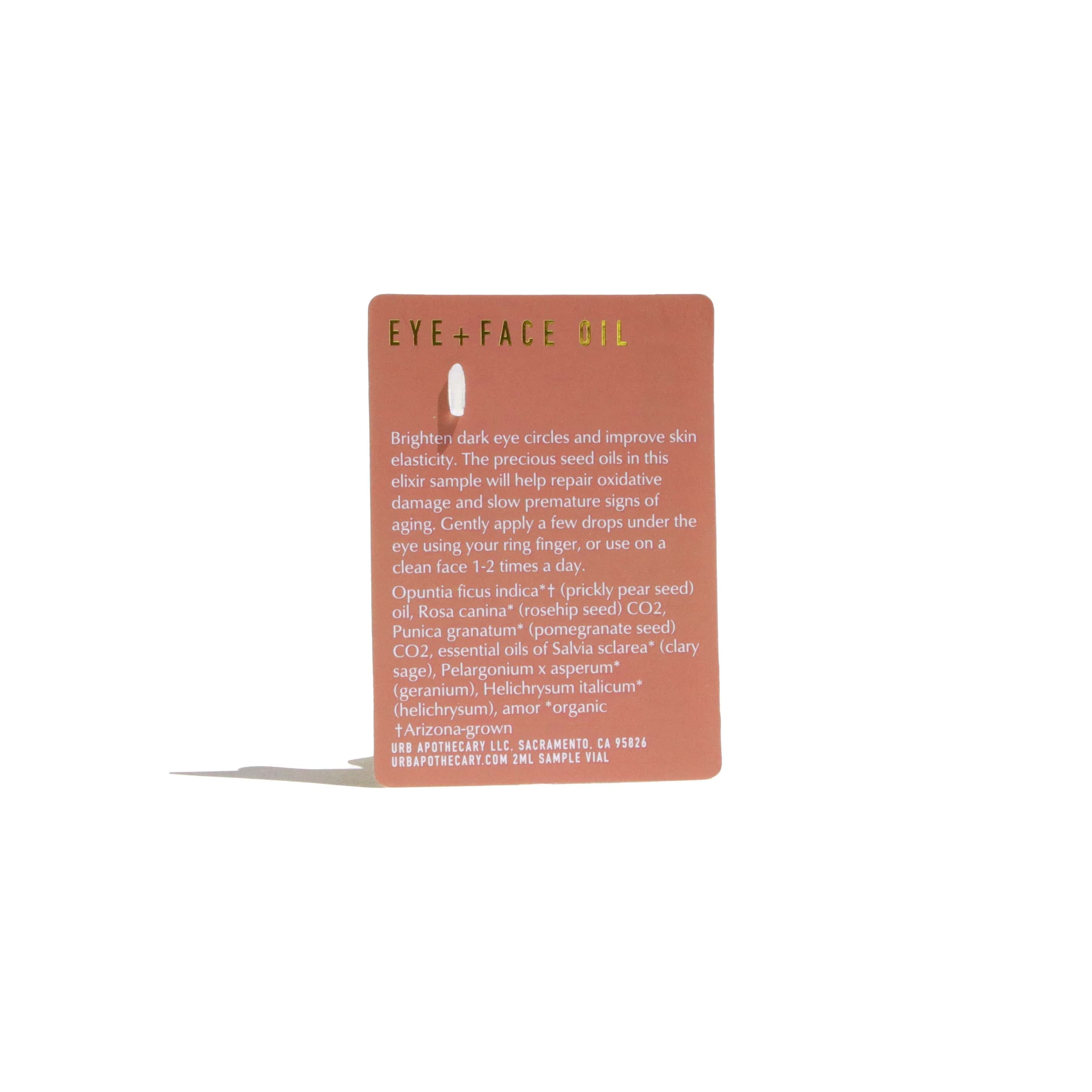 URB APOTHECARY EYE SERUM Prickly Pear Elixir