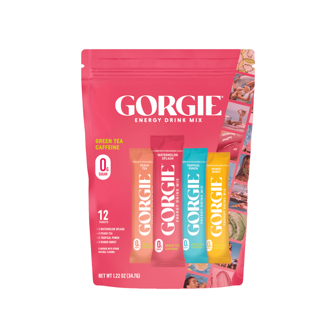 GORGIE Energy Drink Mix Bestsellers Variety Pack