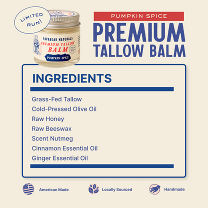 Papabear Premium Tallow Balm  2 oz