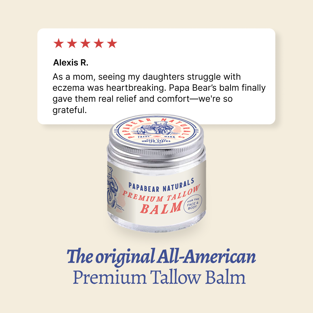 Papabear Premium Tallow Balm  2 oz