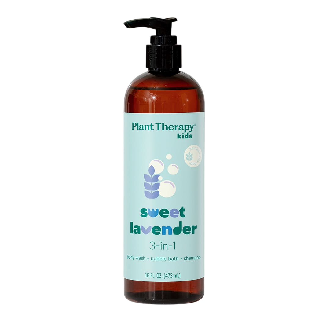 Sweet Lavender 3-in-1 Body Wash, Bubble Bath, Shampoo