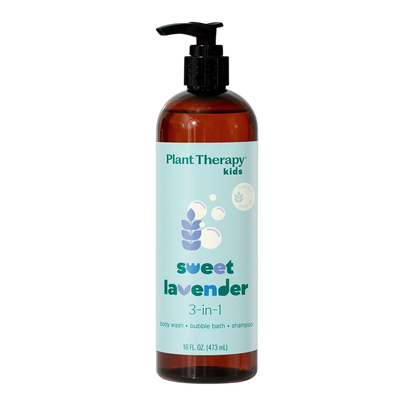 Sweet Lavender 3-in-1 Body Wash, Bubble Bath, Shampoo