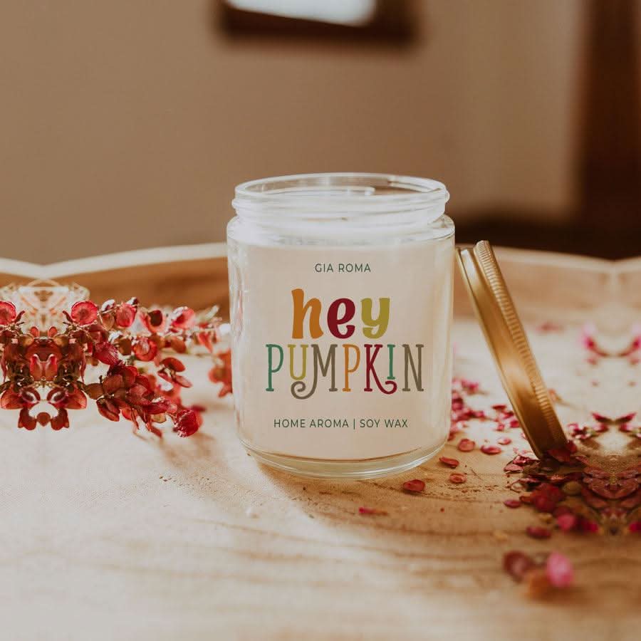 Gia Roma Candle Baked Pumpkin Candle