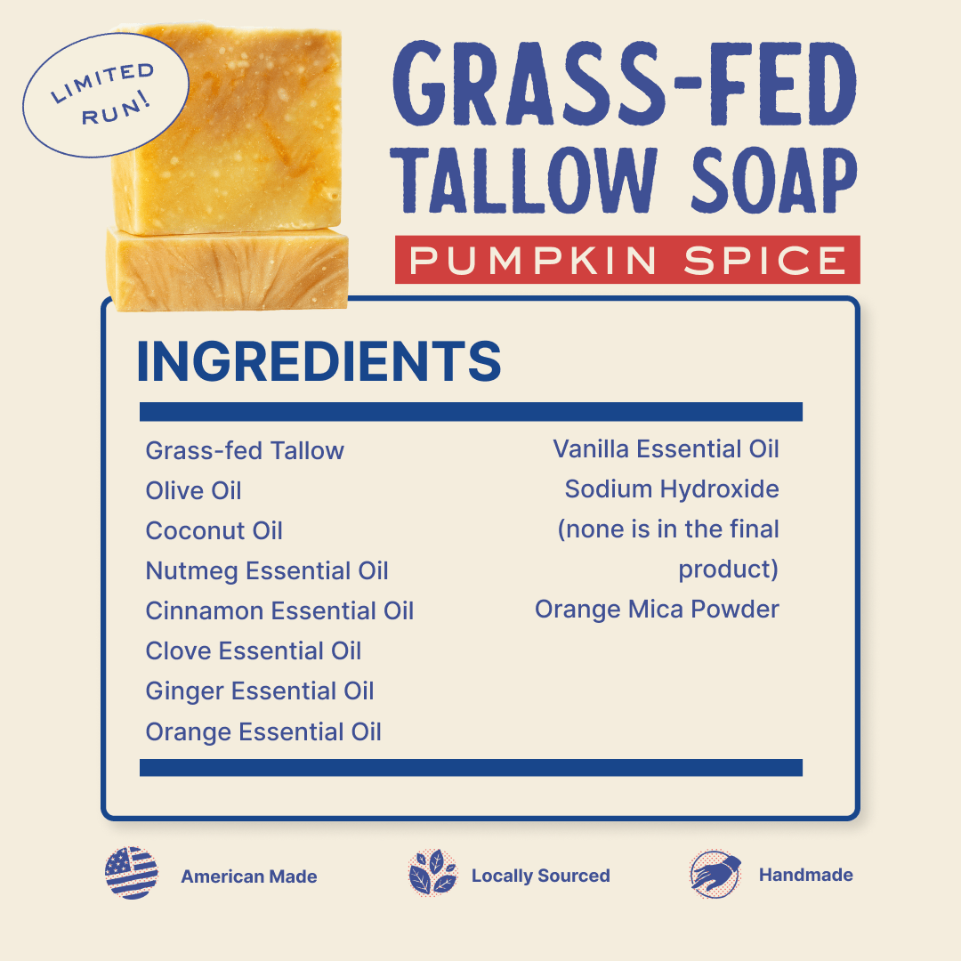 Papabear Grass-Fed Tallow Soap (2 Pack)