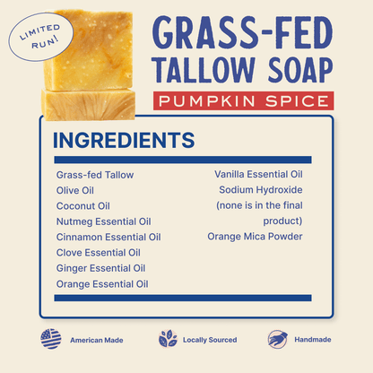 Papabear Grass-Fed Tallow Soap (2 Pack)