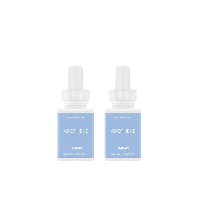 APOTHEKE Pura Smart Home Single Refills Canvas Pura Smart Scent Fragrance Refill, Set of 2