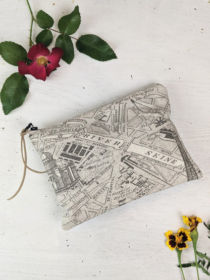 Paris Map Purse - My American Goods